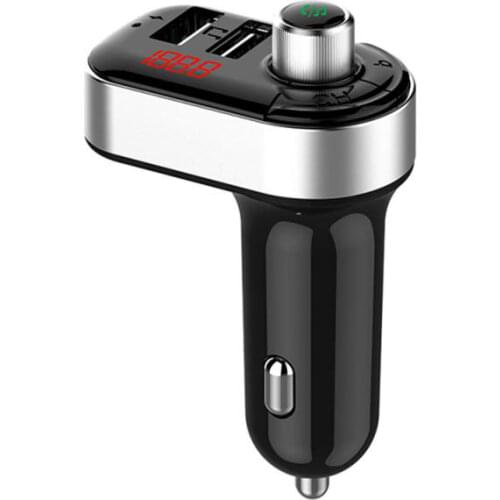 USB Car Charger Dual USB for Phone Bluetooth FM Bluetooth Transmitter HandFree Charger MP3 Music Car Kit Fast Charger