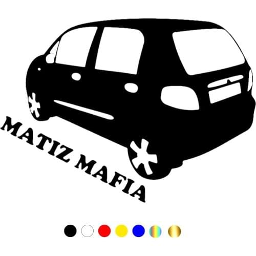 CS-10594# Vinyl Decal Matiz Mafia Car Sticker Waterproof Auto Decors on Truck Bumper Rear Window
