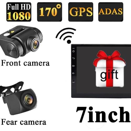For Renault Nissan Hyundai Chevrolet Android DVR driving recorder Support wifi IPS GPS ADAS interconnec 24 hours recording