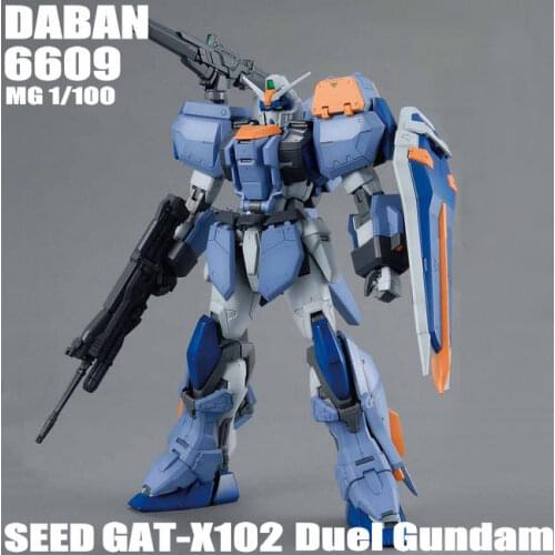 DABAN 6609 1/100 MG GAT-X102 Duel Action figure Assemble Model Toys