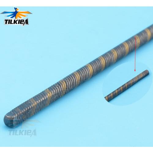 6.35mm 1/4'' Flex Cable Two End Square 5X5mm 300mm/365mm/390mm/410mm Flexible Shaft For RC Boat