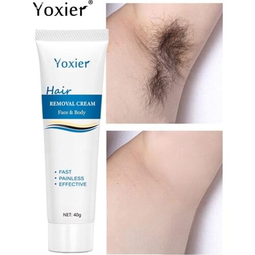 Painless Hair Removal Cream Face Arm Leg Back Underarms Bikini Full Care Gentle Skin Non-Irritating New Repair 2021 Line Bo E2E2