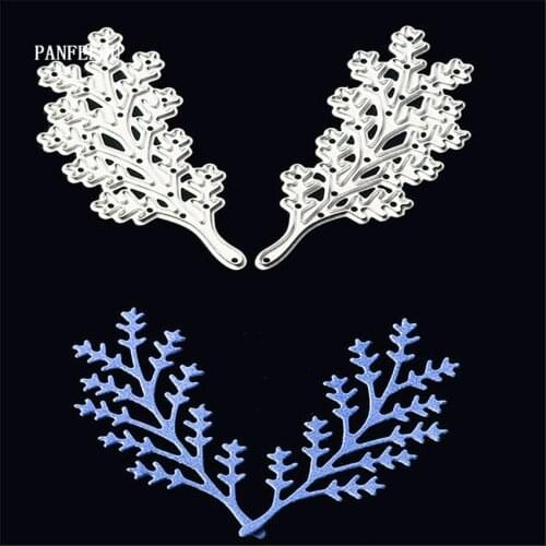 PANFELOU Metal craft Antlers flowers paper die cutting dies for Scrapbooking/DIY Easter wedding Easter cards