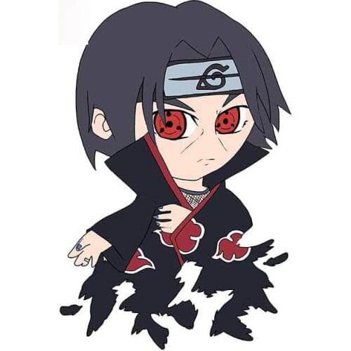 Personality Itachi Ninja Car Stickers Scratch-proof Window Custom Printing Trunk Bumper Truck Decal for Vehicle Apply To Car