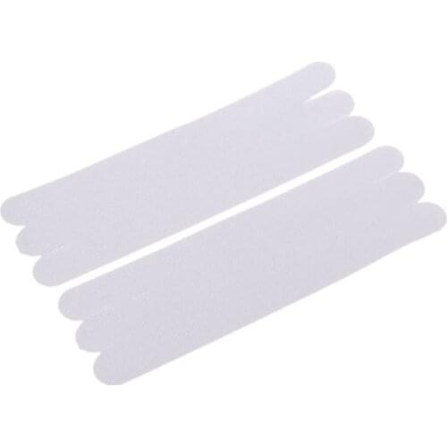 6pcs 20x2cm Anti Non Slip Bath Mat Grip Stickers Shower Strips Flooring Safety Tape Pad Bathroom 77UD