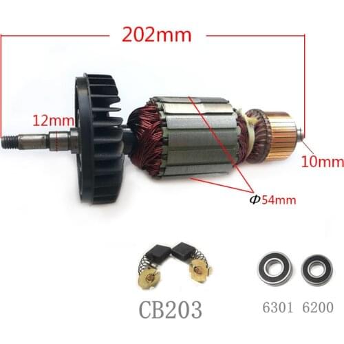 AC220-240V Armature Rotor Anchor Replace for MAKITA 517793-7 517794-5 GA9020 GA7020 GA9020S GA7020S GTPSE Motor Angle Grinder