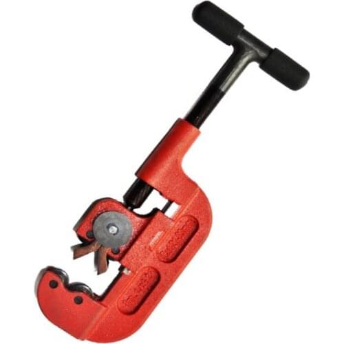 Manual Metal Cutting Machine Spiral Pipeline Cutter Tool Heavy Pipe Stainless Steel Pipe Cutter Cut tube Outer Diameter 21- 63mm