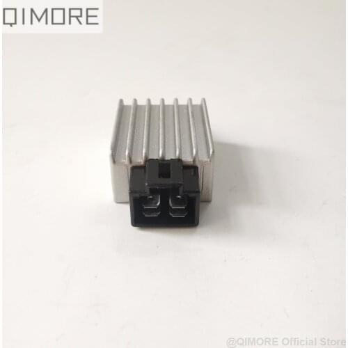 12V 4-pin AC Voltage Regulator Rectifier with Dual Silicon for Scooter QUAD GY6 50 125 150 139QMB 152QMI 157QMJ TB50 TB60