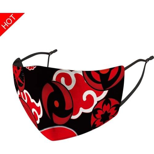 Japanese Style Cartoon Anime Mask for Face Women Gift Halloween Cospaly Men Unisex Cycling Sports Breathable Adult Party Masks