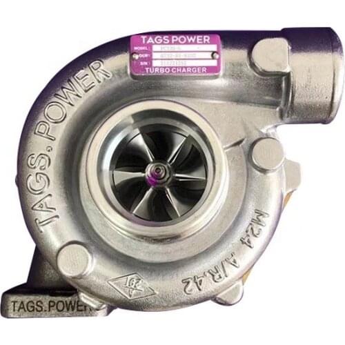 Excavator Engine Parts Accessories Turbocharger For Pc120-5