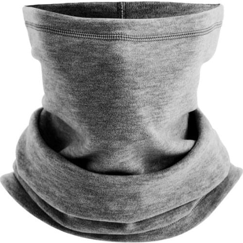 Winter Neck Warmer Bandana Tube Scarf Fleece Pipe Half Face Mask Sports Thermal Skiing Gaiter Hiking Cycling Snowboard