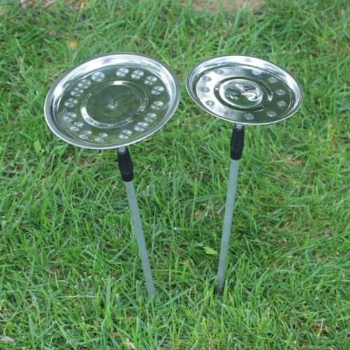 1 pcs Stainless steel magnetic bait tray fishing accessories fishing tackle