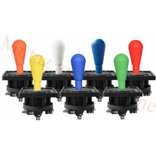 2Pcs/Lot New Competition American happ Style Bat top Arcade Nylon Joystick 8 ways for Arcade parts Game Machine Accessory