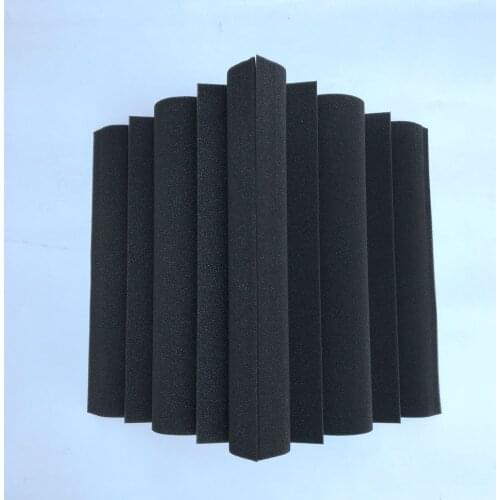 4 pcs Corner Bass Trap Acoustic Panel Studio Sound Absorption Foam 12*12*24cm