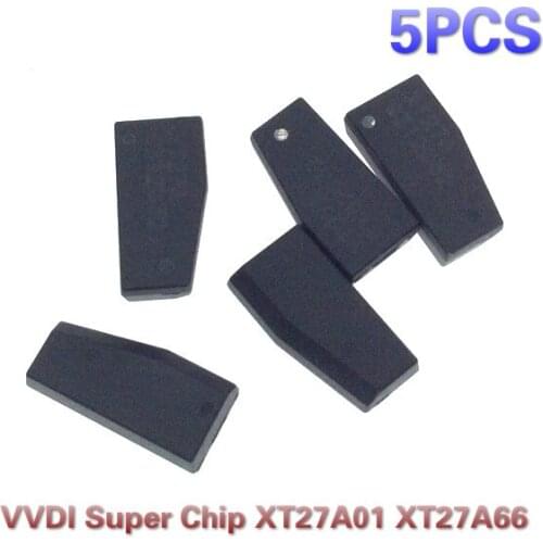 5pcs/lot VVDI Super Chip XT27A01 XT27A66 Transponder for VVDI2 VVDI Mini Key Tool