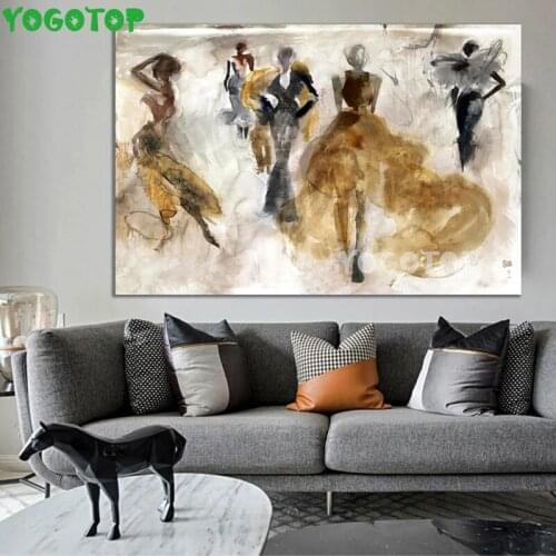 5d Diamond Painting Graffiti Fashion Modern Woman Diy Full Square Drill DiamondEmbroidery Round Diamond Mosaic YY5166