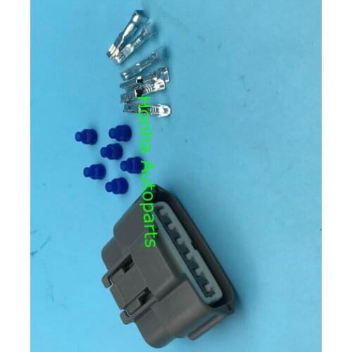 Free Shipping high quality 6 pin female waterproof wire harness connector left rear door locking device 6189-0784