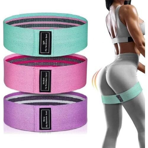 High-density knitting Design Yoga Gear Strengthen External Rotators Easy to Use Polyester Exercise Buttocks Elastic Tension Band