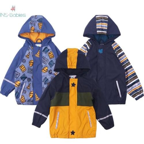 Good Quality Children'jackets for boys Waterproof and Windproof Outdoor baby boys clothes long sleeve with hooded Kids Coat 2020
