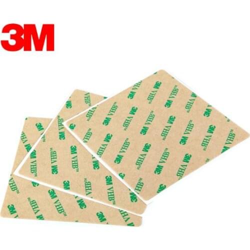 3M VHB 9473PC ADHESIVE TRANSFER DOUBLE STICK TAPE 100*100mm, 10cmx10cm 0.26mm thick Bonding Decorative Metal trim, FPC