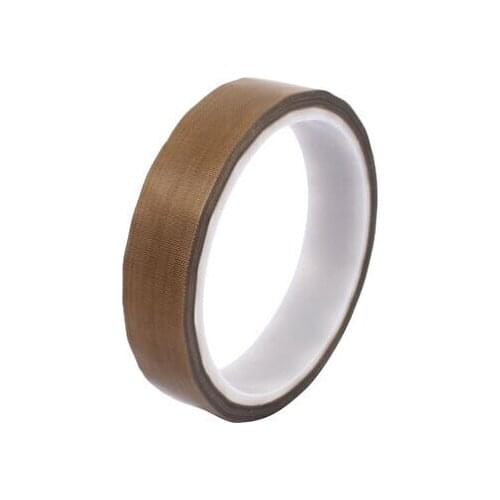0.13 x 13/15/19/20/25/30/35/38mm Width PTFE Tape High Temperature Resistant Tape Non-adhesive Tape