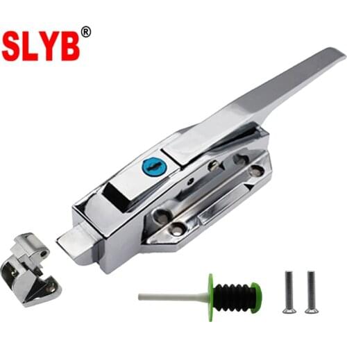 Refrigerator or Freezer Metal Convex Safety Door Zinc Alloy Handle Lock SL1178S for Oven