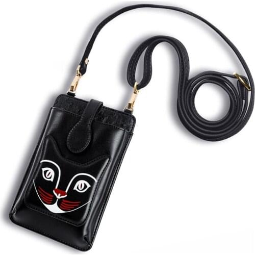 Mini Bags Women Ladies Shoulder Bag Animal Pattern Cute Purse Card Holder Mobile Phone Bags Pouch /BY