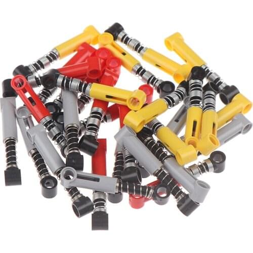 New 10Pcs Technic Building Self-Locking Bricks Shock Absorber Toy
