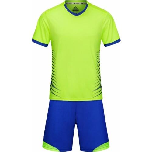 2018 New Men kid soccer jerseys sets survetement football kit sports jersey uniforms shirts shorts DIY number name and logo