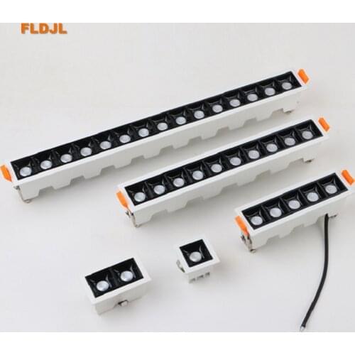 Dimmable LED Downlight Spot Light Indoor Recessed Lighting Linear bar Laser Blade Ceiling Line Lamp 2W 4W 10W 20W 30W CREE