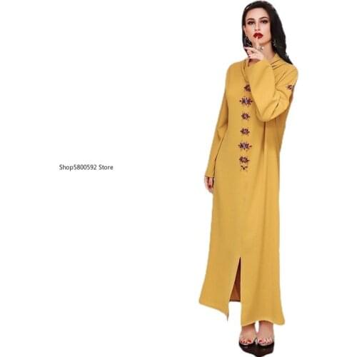 Ramadan Abaya Dubai Turkey Arabic Muslim Hijab Dress Kaftan Islam Dresses For Women Morocco Vestido Robe Longue Djellaba Femme