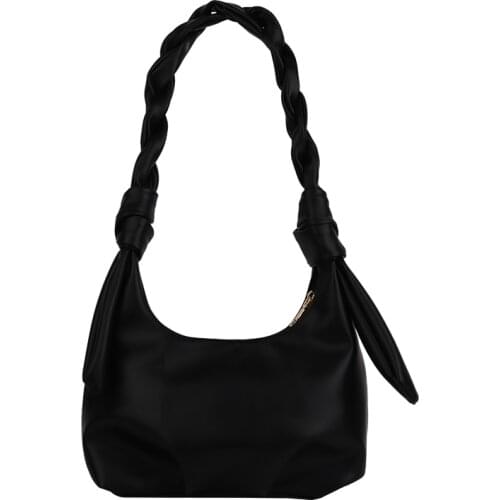 Soft PU Leather Womens Luxury Bag Shoulder Designer Female Bag Bolsas High Quality Party Baguette Bag Travel Retro Underarm Bag