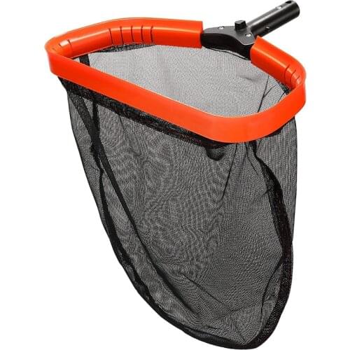 Pool Skimmer Net,17inch Swimming Pool Cleaning Tool Leaf Rake Fine Mesh Deep Bag, Fits Standard Swimming Pool Pole