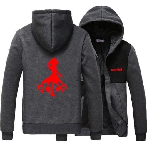Senki Zessho Symphogear Splicing Long Sleeves Hoodies Thin Casual Fleece Women Men Jacket Luminous Outwear
