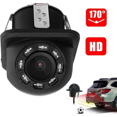 1pc 170 Degree CMOS Car Rear View Backup Camera Reverse 8 LED Night Vision Waterproof Camera