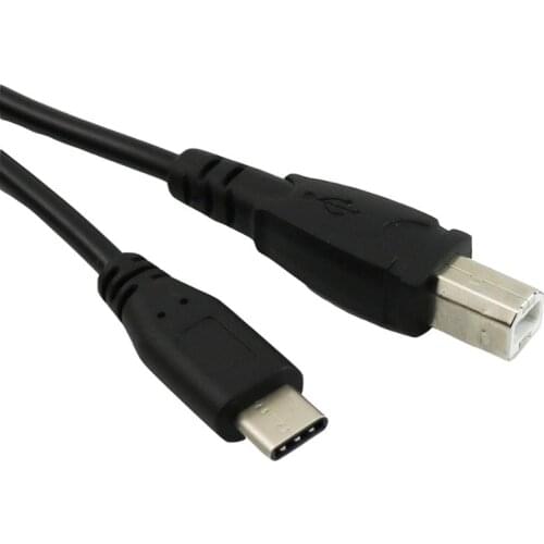 10x USB 3.1 Type C Male to USB 2.0 B Male Plug Printer Scanner Data Charging Connector Adapter Cable Cord 3ft/1m