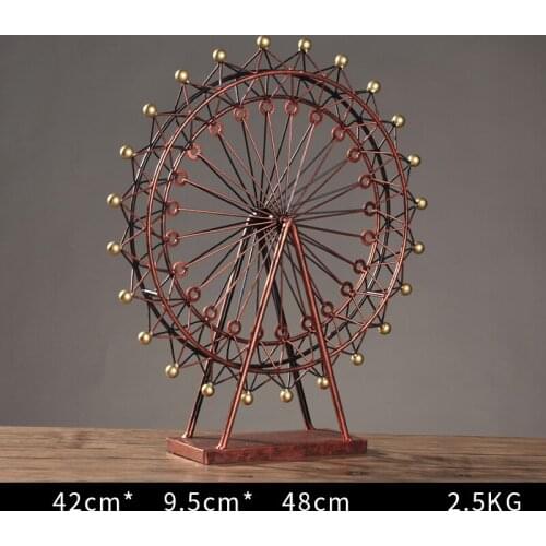 2021 Creative Ferris Wheel Model Adornment Furnishings Home Living Room Bedroom TV Counter Wine Cabinet Crafts Small Furnishings