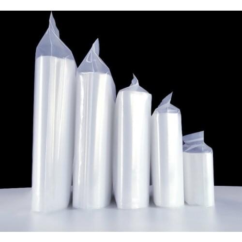 50Pcs/pack Jewelry Transparent Storage Bag Ziplock Zip Zipped Lock Reclosable Food Storage Packaging Bag PE Ziplock bags