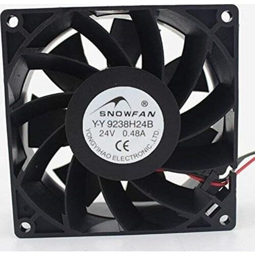 9238 9cm YY9238H24B DC24V 0.90A 2 line Inverter Fan 6months Warranty
