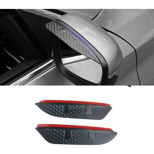 For Mercedes-Benz B-Class 2005-2021 W245 W246 W247 Car Side Rearview Mirror Rain Eyebrow Visor Sun Shade Guard Auto Accessories