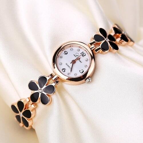 Women Watch Luxury Stainless Steel Bracelet Flower Strap Small Dial Women Watches Gift Crystal Ladies Watches reloj mujer 2020