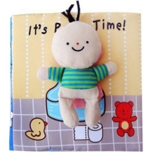 Baby Book Soft Cloth Books Toddler Newborn Early Learning Develop Cognize Reading Puzzle Book Toys Infant Quiet Book For Kids