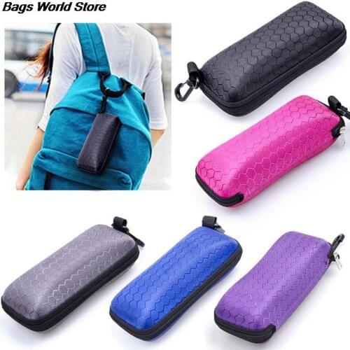 Eyewear Cases Cover Sunglasses Case For Women Glasses Box With Lanyard Zipper Eyeglass Cases For Men