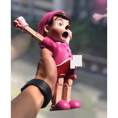 Popular logo doll display interesting spot