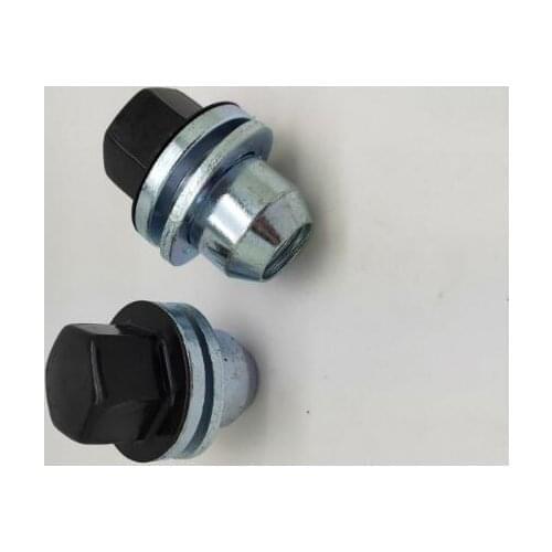 20PCS For LAND ROVER LR3 / DISCOVERY 3 05-09 Black Capped Wheel Nuts RRD500290B