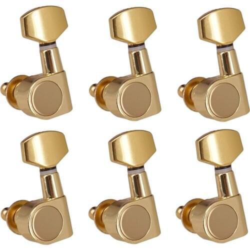 6 Pieces Guitar Tuning Pegs Machine Heads Guitar Strings Tuning Peg Tuner (6 Links)