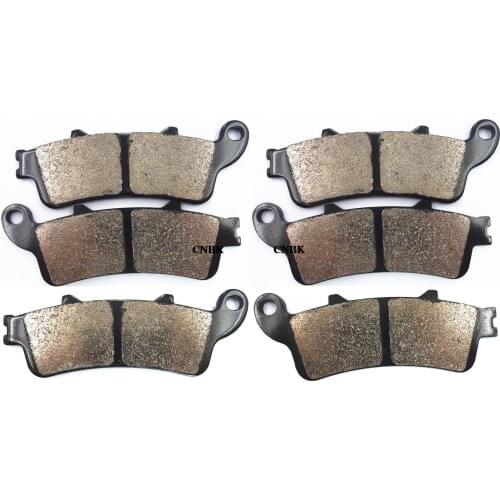 F+R Brake Pads Set fit for HONDA 1100 CBR XX Blackbird CBR 1100XX 1997 1998 1999 2000 2001 2002 2008 Front Rear