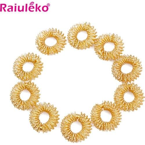 10/20pcs/Lot Hot Sale Finger Massage Ring Acupuncture Ring Health Care Body Massager Relax Hand Massage Finger lose Weight