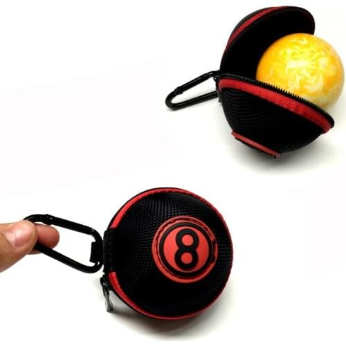 2018 latest Billiard Ball bag hold 57.25mm/52.5mm/50mm ball Oxford fabric Pool snooker ball protective case Billiard accessories