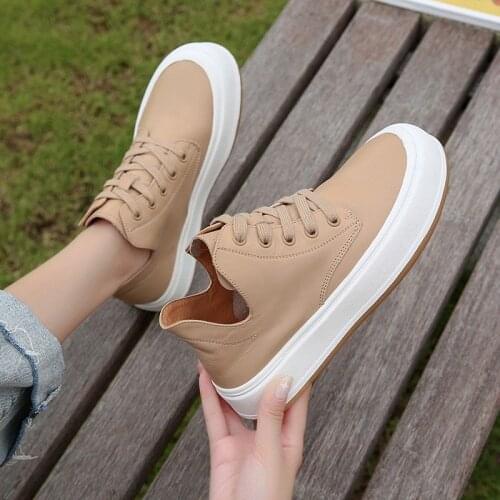 Women 2021 spring new Korean style fashion student round toe board shoes sports casual shoes ботинки женские kadın ayakkabı